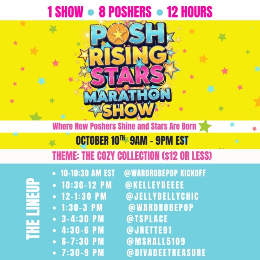 Rising Stars Marathon Show 10/10/2025